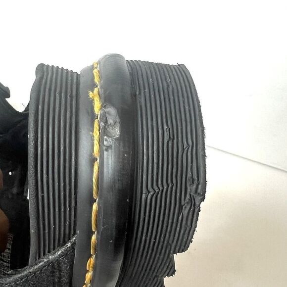 Dr. Martens Womens Voss GLTR Black Chunky Open Toe Buckle Sandals Size 9 Leather - Picture 10 of 12